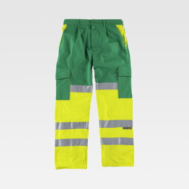 Pantalón alta visibilidad multibolsillos unisex C3314