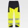Pantalón alta visibilidad strech combinado unisex C3550. Color negro/amarillo a. V..