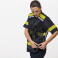 Chaleco de trabajo reflectante ligero unisex C3603. Color azul marino/amarillo fluor.