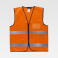 Chaleco reflectante alta visibilidad ligero unisex C3610b. Color naranja a. V..