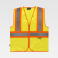 Chaleco reflectante alta visibilidad ligero unisex C3620. Color amarillo a. V./naranja a. V..