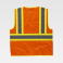 Chaleco reflectante alta visibilidad ligero unisex C3620. Color naranja a. V./amarillo a. V..