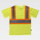 Camiseta alta visibilidad unisex C3645. Color amarillo a. V./naranja a. V..