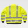 Cazadora alta visibilidad mangas desmontable unisex C3720. Color amarillo a. V..