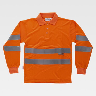 Polo alta visibilidad manga larga unisex C3833