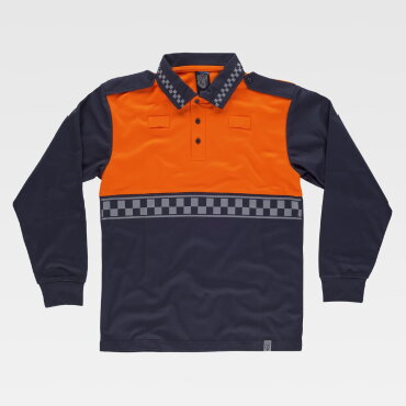 Polo de policía local manga larga unisex C3856