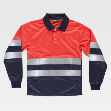 Polo alta visibilidad manga larga unisex C3877