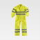 Mono de trabajo alta visibilidad unisex C3950. Color amarillo a. V..