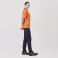 Camiseta alta visibilidad unisex C3980. Color naranja a. V..