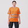 Camiseta alta visibilidad unisex C3980. Color naranja a. V..