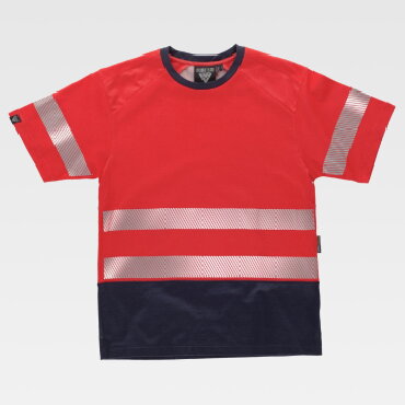 Camiseta alta visibilidad combinada unisex C3997
