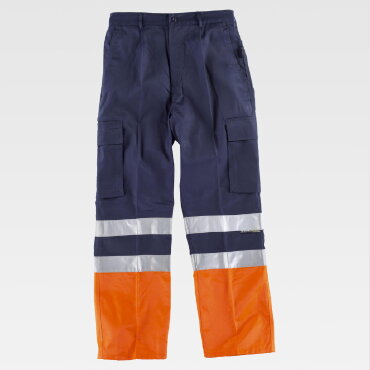 Pantalón alta visibilidad multibolsillos unisex C4014