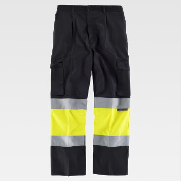Pantalón alta visibilidad multibolsillos unisex C4018