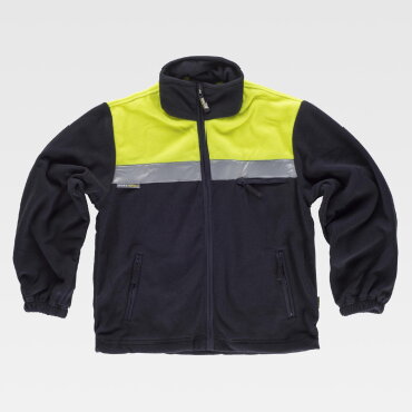 Chaqueta polar alta visibilidad combinada unisex C4020