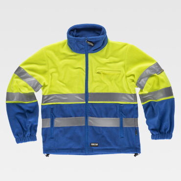 Chaqueta polar alta visibilidad combinada unisex C4025