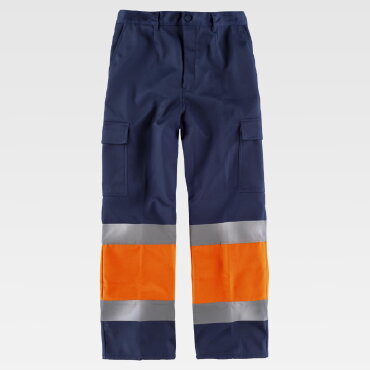 Pantal&oacute;n alta visibilidad multibolsillos unisex C4028
