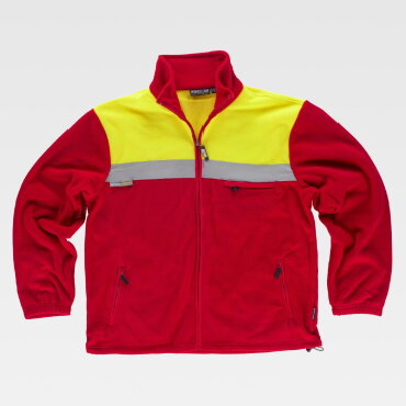Chaqueta polar alta visibilidad combinada unisex C4030