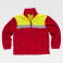 Chaqueta polar alta visibilidad combinada unisex C4030. Color rojo amarillo a. V..
