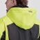 Mono de trabajo alta visibilidad impermeable acolchado unisex C7020. Color negro/amarillo a. V..