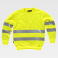 Sudadera alta visibilidad unisex C9030. Color amarillo a. V..