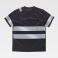 Camiseta alta visibilidad con bolsillo unisex C9243. Color negro.