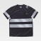 Camiseta alta visibilidad con bolsillo unisex C9243. Color negro.