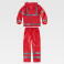 Traje de agua reflectante de alta visibilidad unisex S2015. Color rojo a. V..