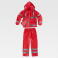 Traje de agua reflectante de alta visibilidad unisex S2015. Color rojo a. V..