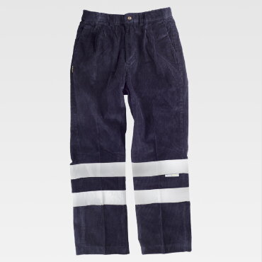Pantalón alta visibilidad multibolsillos unisex S7016
