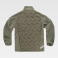 Chaqueta softshell combinada unisex S7800. Color verde caza.