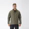 Chaqueta softshell combinada unisex S7800. Color verde caza.