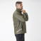 Chaqueta softshell combinada unisex S7800. Color verde caza.