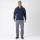 Chaqueta softshell combinada unisex S7800. Color azul marino.