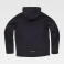 Chaqueta softshell con capucha unisex S7820. Color negro.