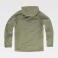 Chaqueta softshell con capucha unisex S7820. Color verde oliva.