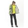 Chaqueta softshell con capucha unisex S7820. Color verde oliva.