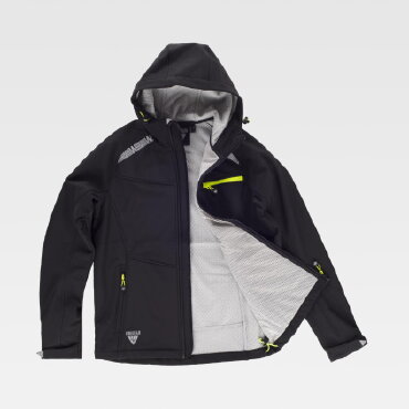 Chaqueta softshell con capucha unisex S7820
