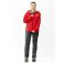 Chaqueta softshell con capucha unisex S7820. Color rojo oscuro.