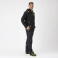 Chaqueta softshell con capucha unisex S7820. Color negro.