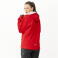 Chaqueta softshell con capucha unisex S7820. Color rojo oscuro.