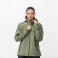 Chaqueta softshell con capucha unisex S7820. Color verde oliva.