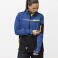 Chaqueta softshell combinada unisex S7825. Color azul acero/negro.