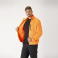 Chaqueta softshell alta visibilidad unisex S7835. Color naranja fluor.