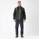 Chaqueta softshell alta visibilidad unisex S7835. Color negro.