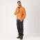 Chaqueta softshell alta visibilidad unisex S7835. Color naranja fluor.