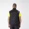 Chaleco reflectante alta visibilidad acolchado combinado unisex S7840. Color negro.