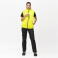 Chaleco reflectante alta visibilidad acolchado combinado unisex S7840. Color amarillo fluor.