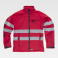 Chaqueta softshell alta visibilidad unisex S9035. Color rojo.