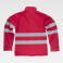 Chaqueta softshell alta visibilidad unisex S9035. Color rojo.