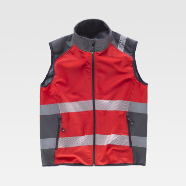 Chaleco softshell alta visibilidad unisex S9232